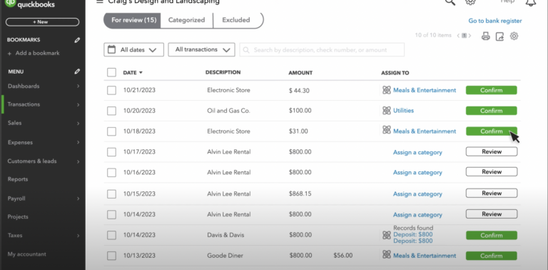 Categorize Credit Card Transactions in QuickBooks (4 Ways)