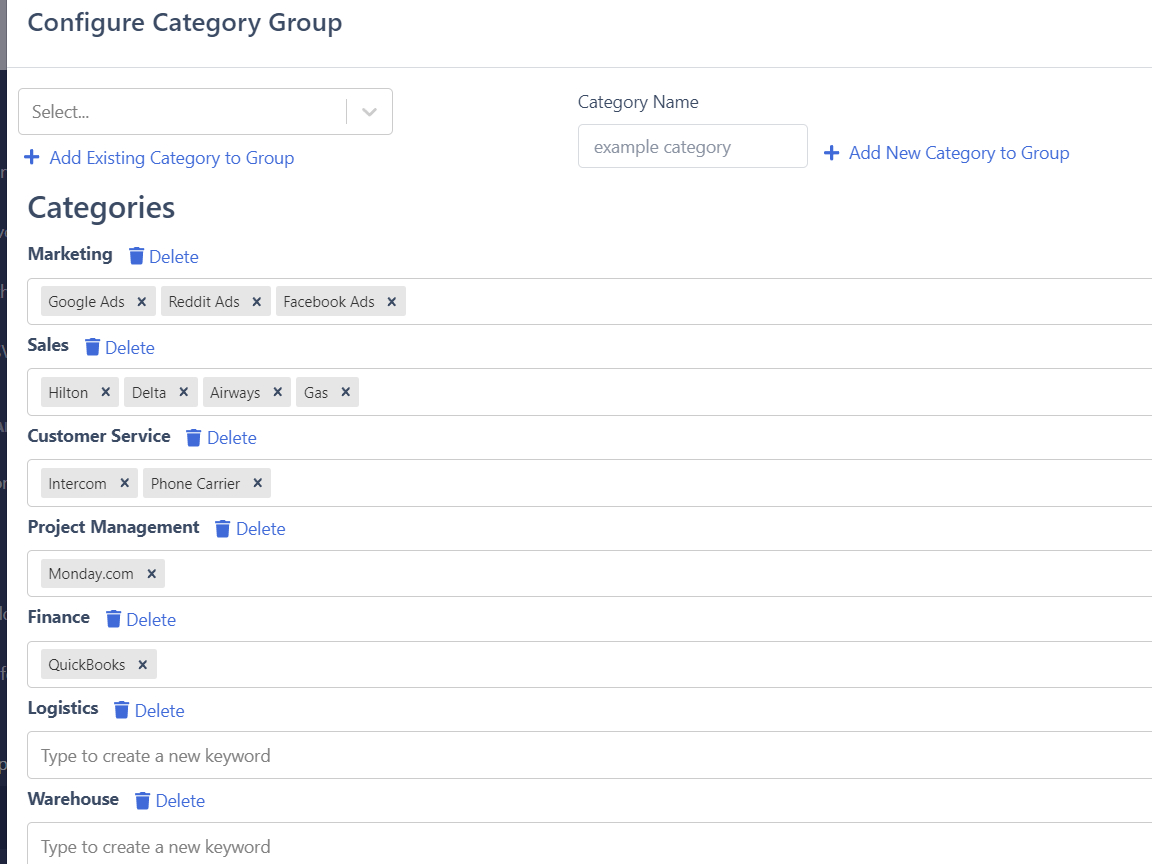 Create Your Own Transaction Category Groups in DocuClipper