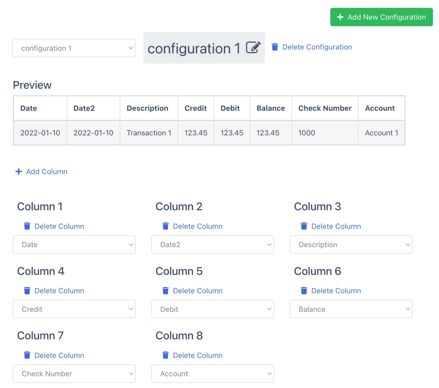 Customizable Output DocuClipper Features