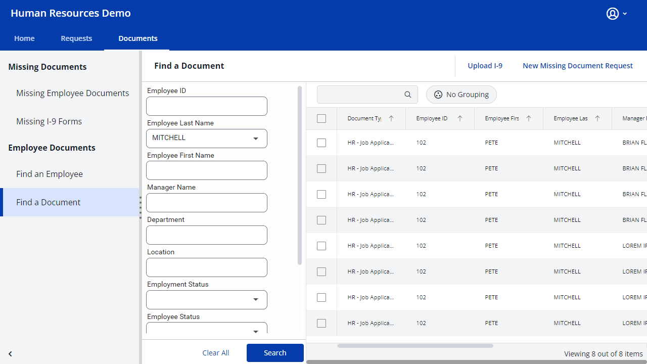 Hyland Interface