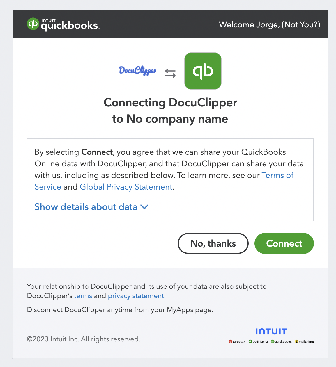Review on the Intuit App Store QuickBooks DocuClipper 3