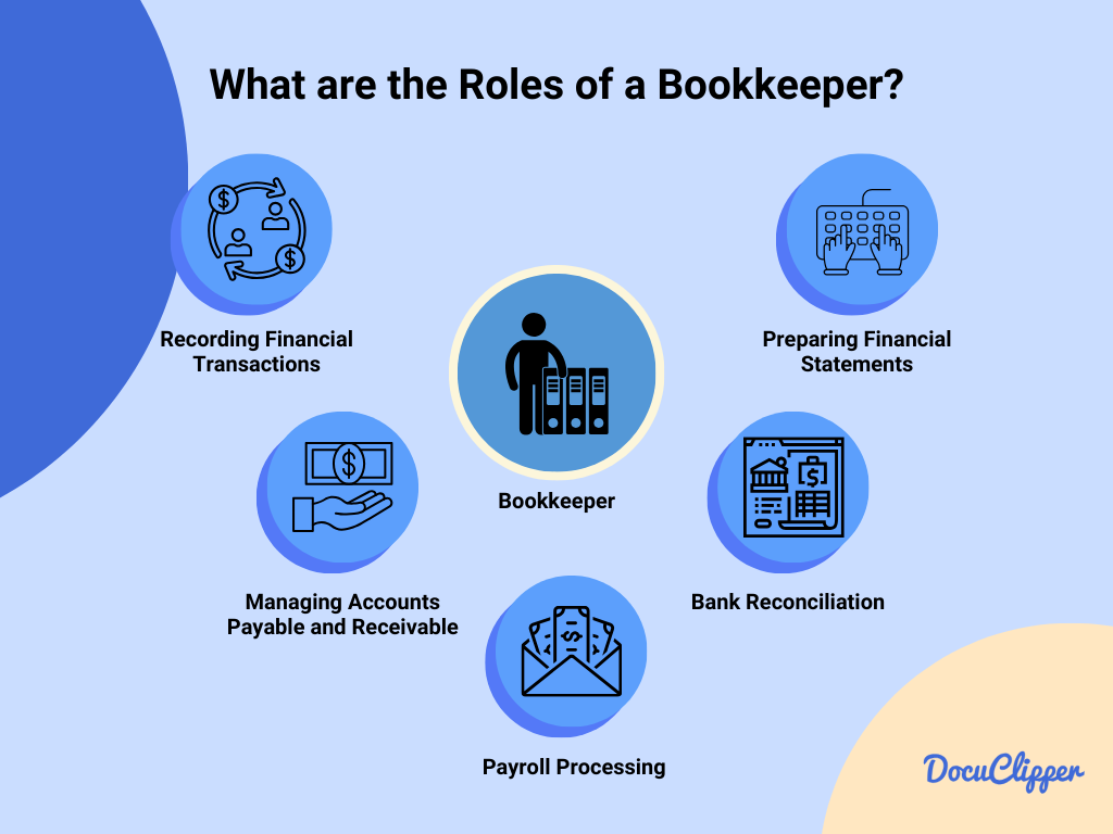 Roles of a bookkeeper
