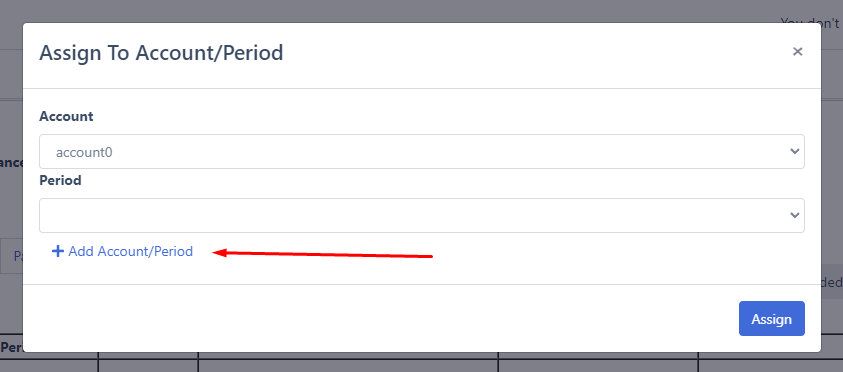 How to Assign Transactions to Multiple Accounts and Periods in DocuClipper 3 add account or period docuclipper