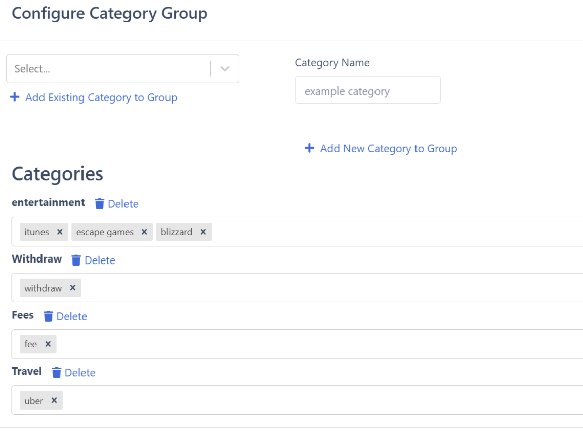 automate transaction categorization with keywords in DocuClipper