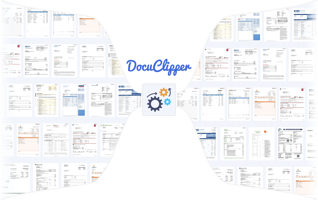 credit card statement converter batch processing