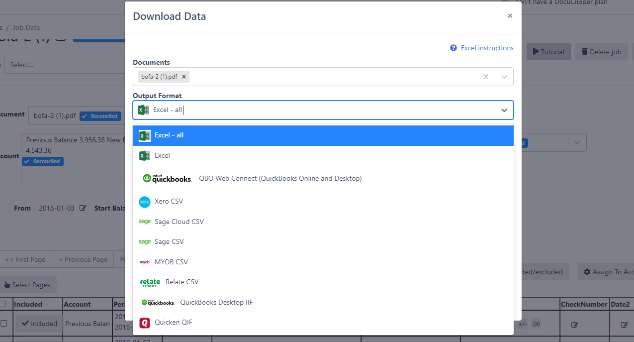 download bank transactions for quickbooks online