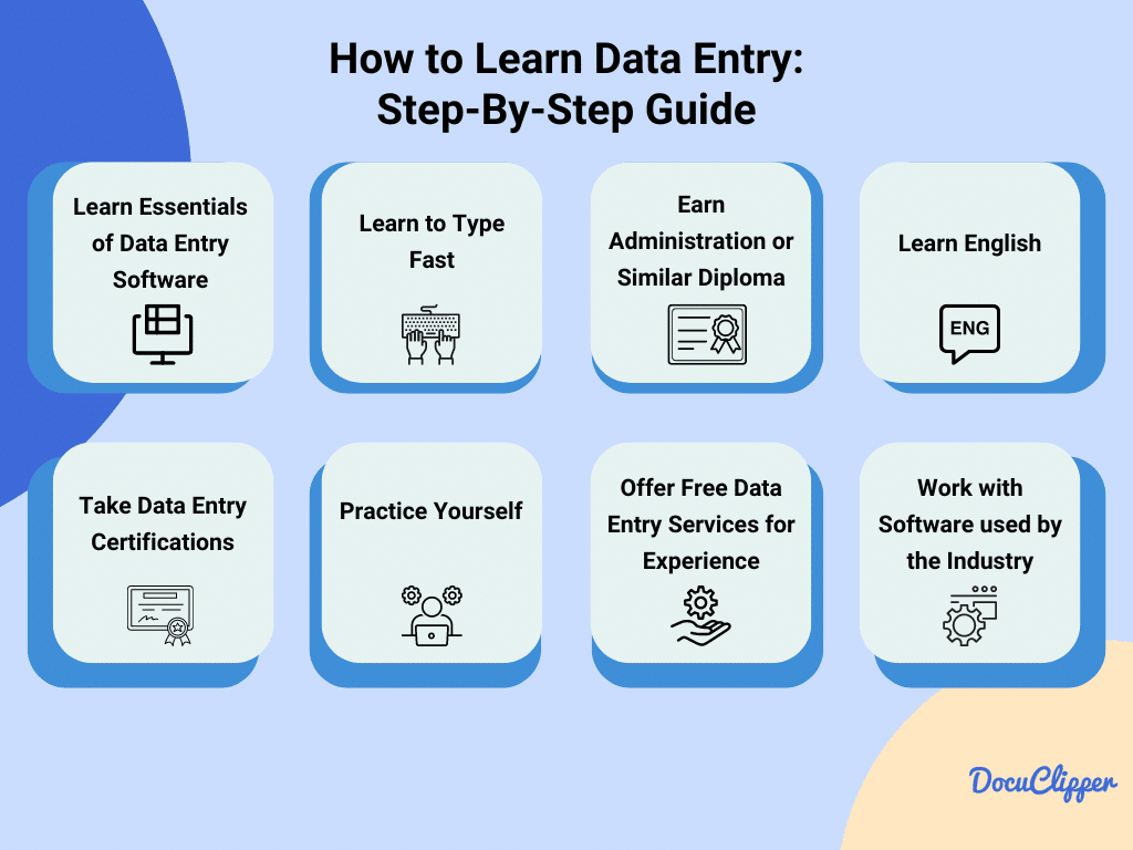 how to learn data entry