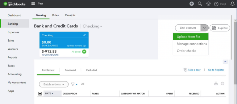 How to Import Bank & Credit Card Statements Into QuickBooks Online (3 ...