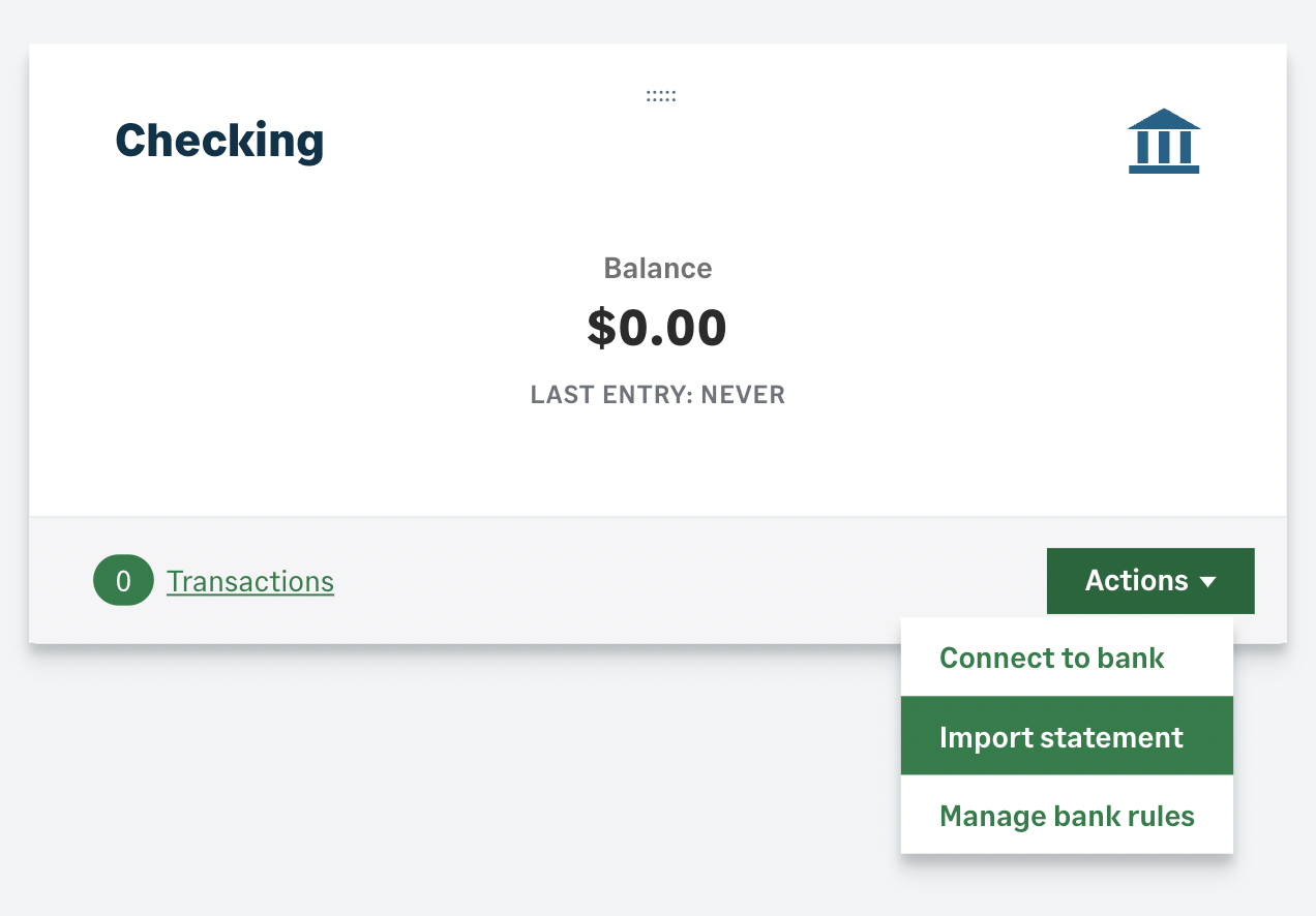 import bank statements into sage 1