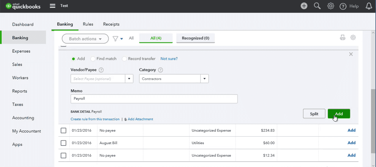 import qbo into quickbooks online 10