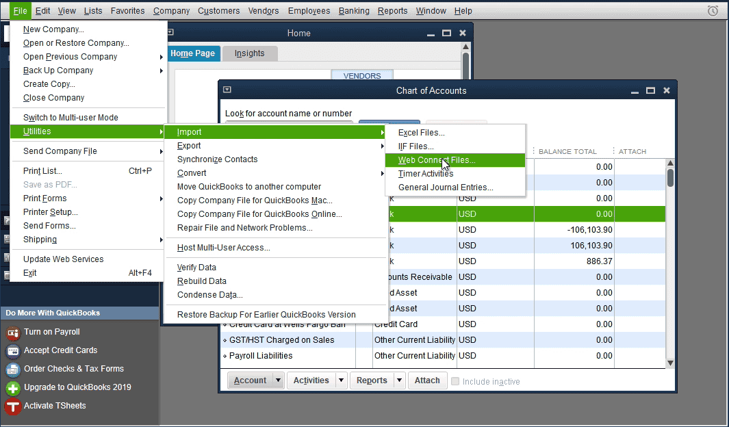 How to Manually Import Credit Card Transactions Into QuickBooks Desktop 13 import qbo quickbooks desktop 5