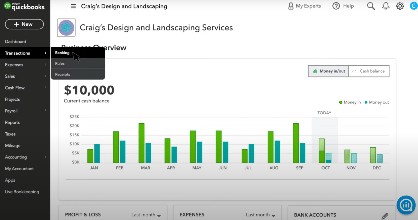 importing credit card transactions into quickbooks online