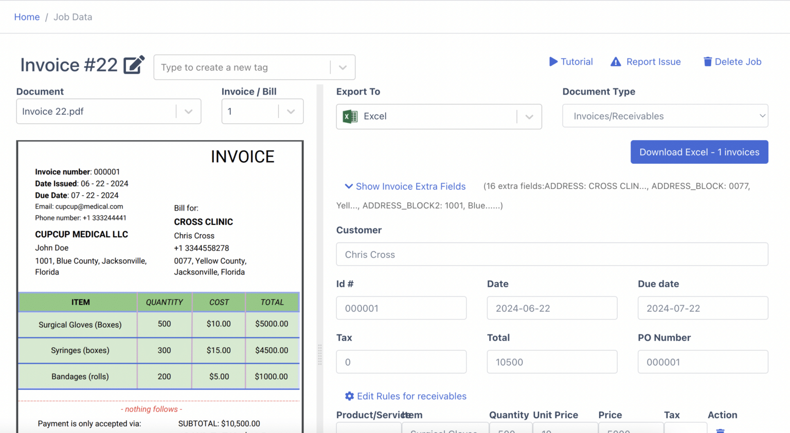 How To Import Invoices Into SAP Business One DocuClipper 