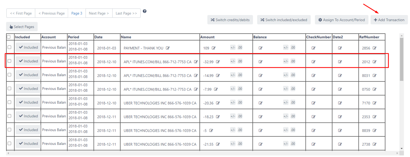 reviewing and updating bank transactions before importing into quickbooks desktop