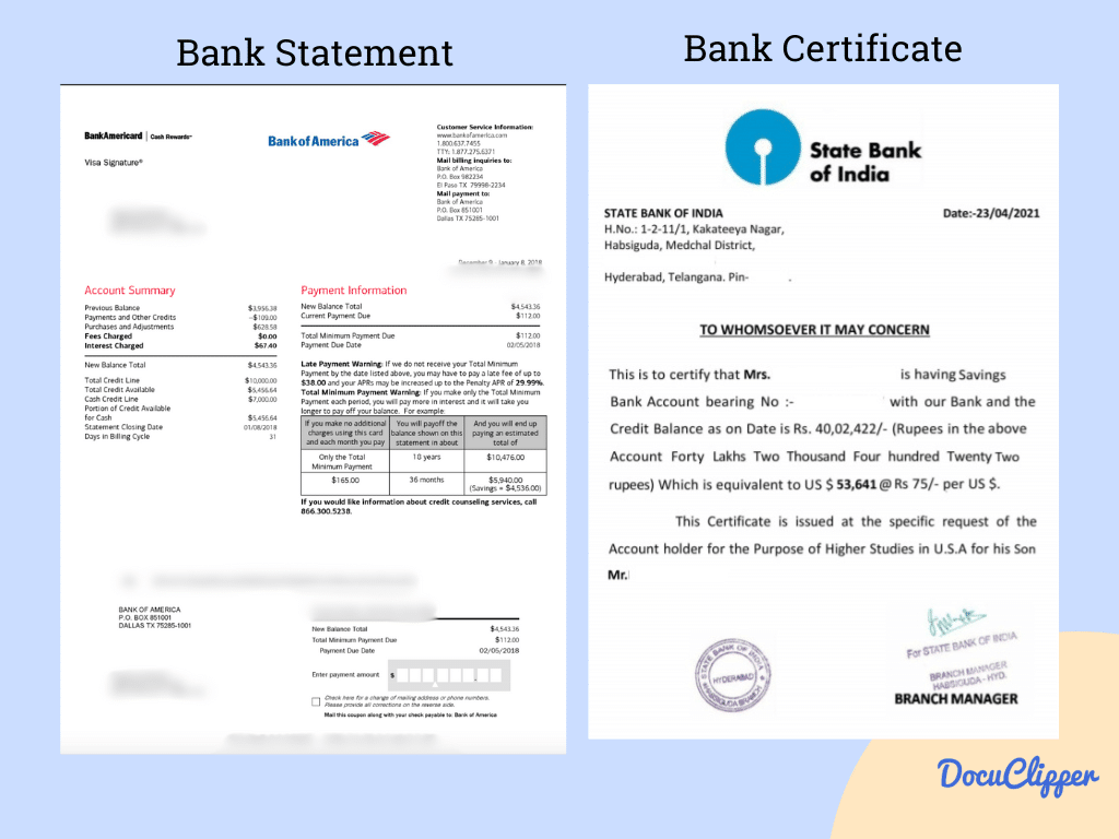 Bank Certificate L G V D C u V C ch S D ng C m T Bank Certificate