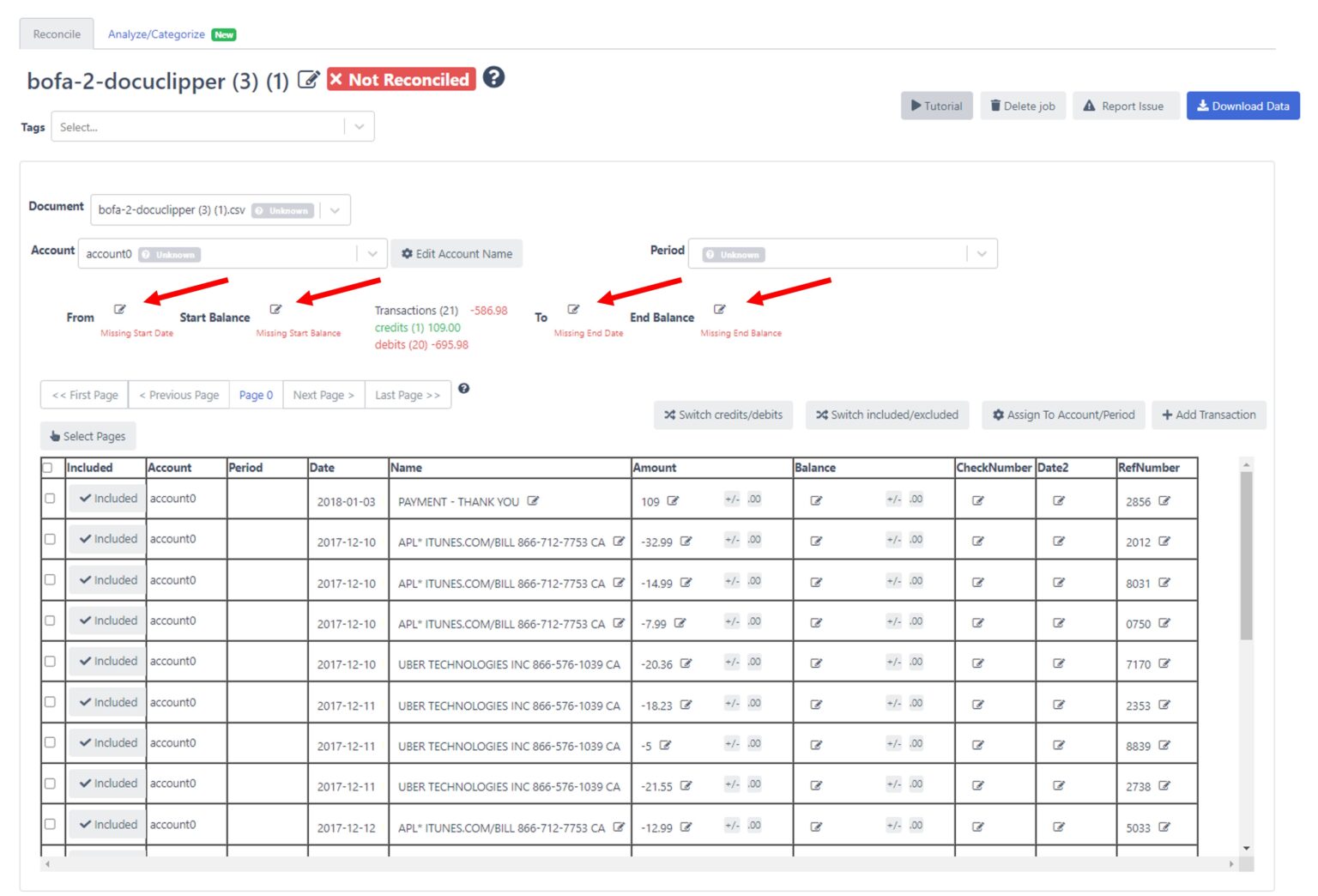 How to convert csv to qbo and iff for qb online desktop