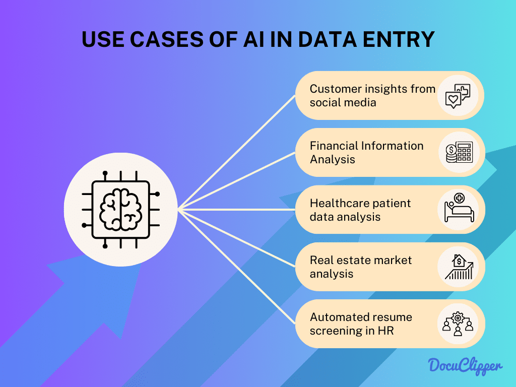 use cases of AI in data extraction