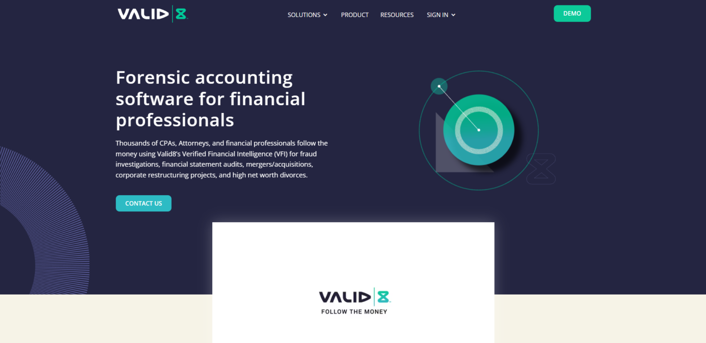 valid8 financial one of the best forensic accounting software